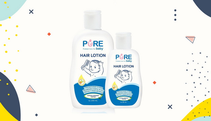 Hair lotion untuk bayi Pure Baby Hair Lotion
