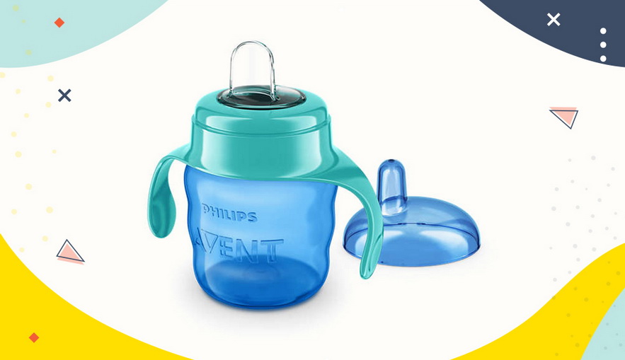 Sippy Cup Bayi Avent Philips Classic Spout Cup 6 Month +