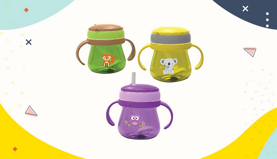 Sippy Cup Bayi BabySafe Cup Weighted Straw