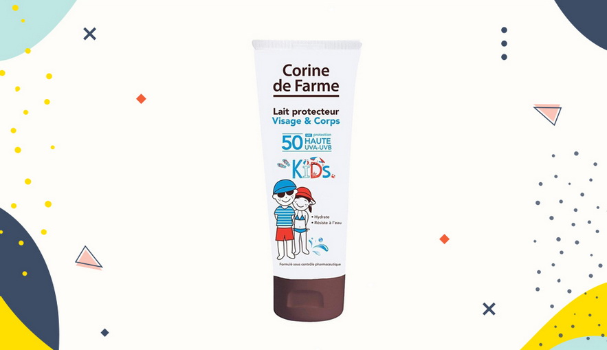 Sunblock untuk anak Corine de Farme Spray Protectuer Kids Visage and Corps SPF 50