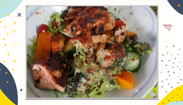 Cara Mengolah Salmon Salad salmon teriyaki