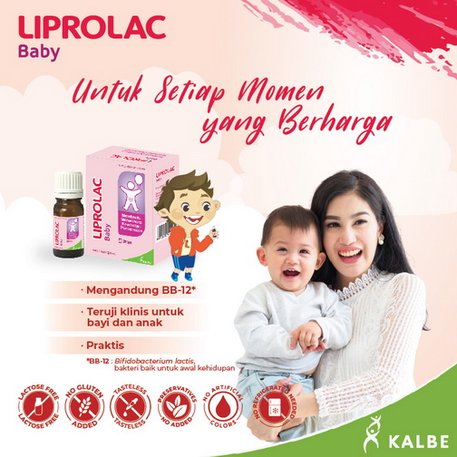 Liprolac Baby Probiotik untuk Bayi