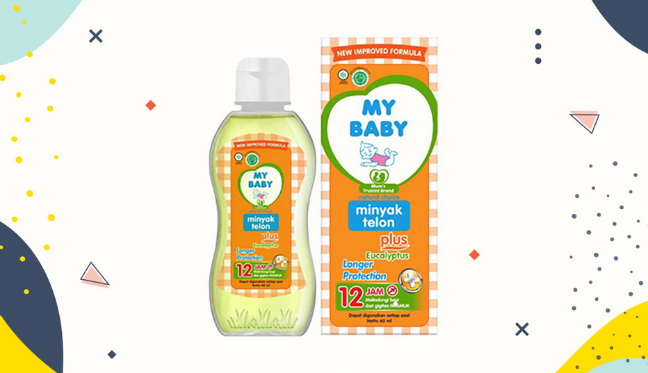 Krim Anti Nyamuk untuk Bayi My Baby Minyak Telon Plus Eucalyptus