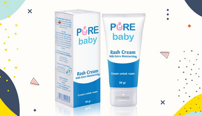 Krim Ruam Popok Pure Baby Rash Cream